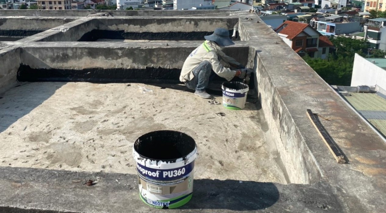 Đại lý phân phối Neoproof PU360 tại Đà Nẵng - Chống thấm đàn hồi chất lượng cao từ An Thịnh Nam