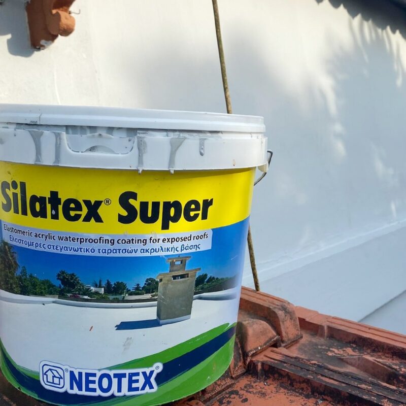 Silatex Super Grey - sơn chống thấm gốc Acrylic màu xám, đàn