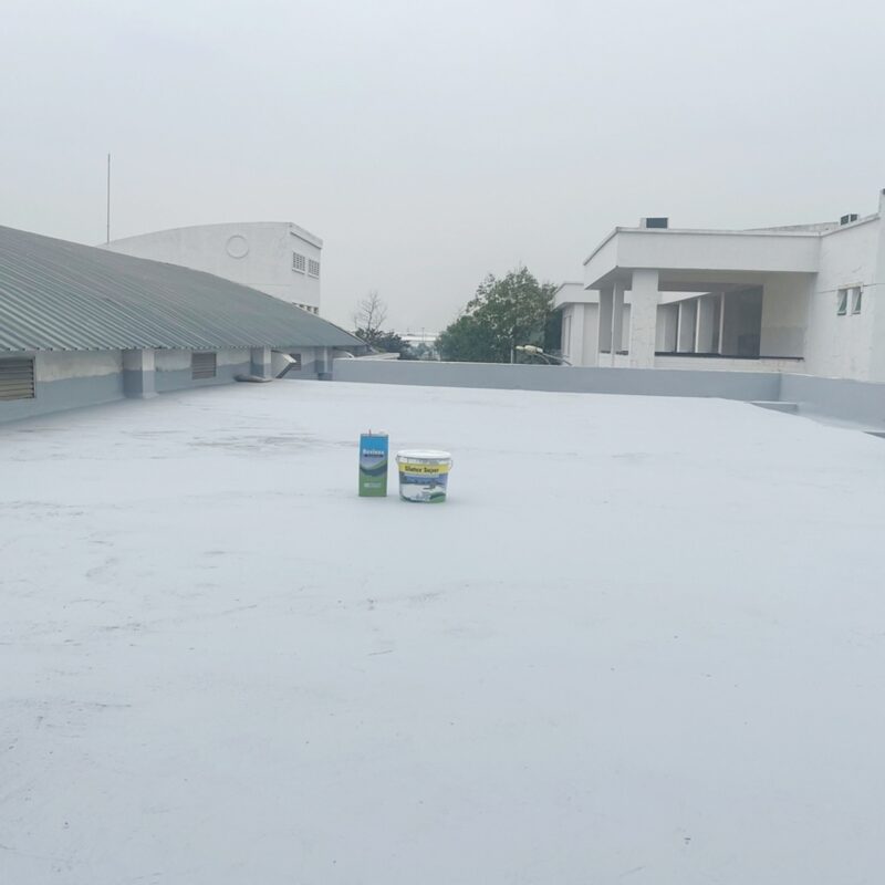 Silatex Super White - lớp phủ chống thấm màu trắng, bám dính cao, chống tia cực tím hiệu quả