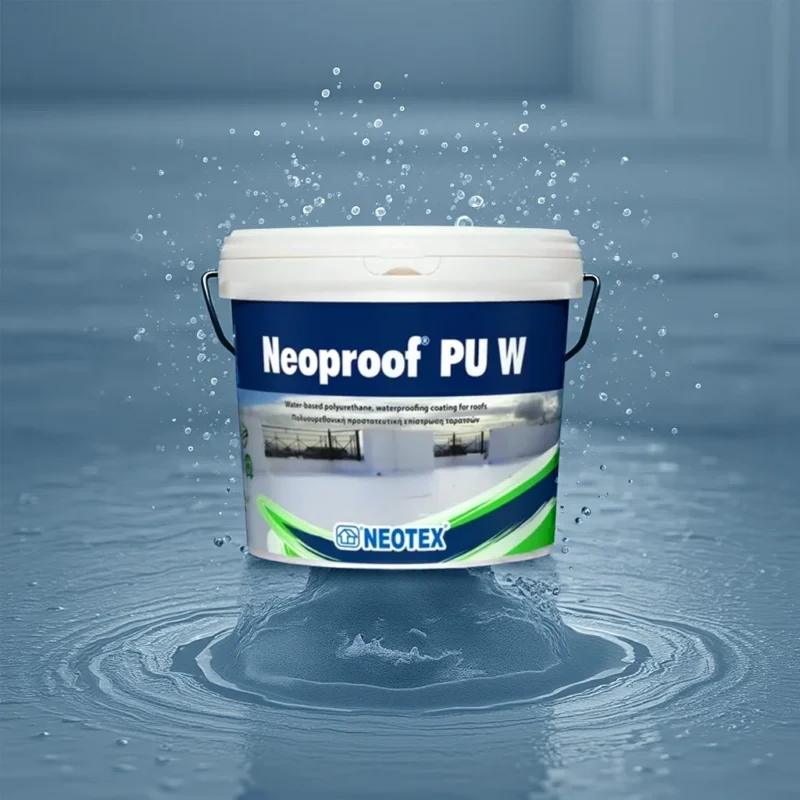 Neoproof PU W – Chống thấm gốc Polyurethane, độ đàn hồi cao, kháng tia UV