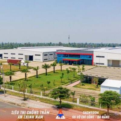 thi công chống thấm nhà máy jayjay vina quảng nam