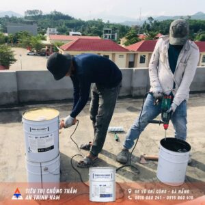 Chống thấm sàn mái lộ thiên với vật liệu chống thấm Euro Polymers UP-144 (1)
