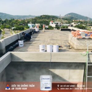 Chống thấm sàn mái lộ thiên với vật liệu chống thấm Euro Polymers UP-144 (2)