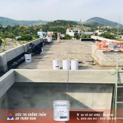 Chống thấm sàn mái lộ thiên với vật liệu chống thấm Euro Polymers UP-144 (2)