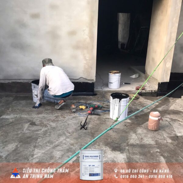 Chống thấm sàn mái lộ thiên với vật liệu chống thấm Euro Polymers UP-144 (4)