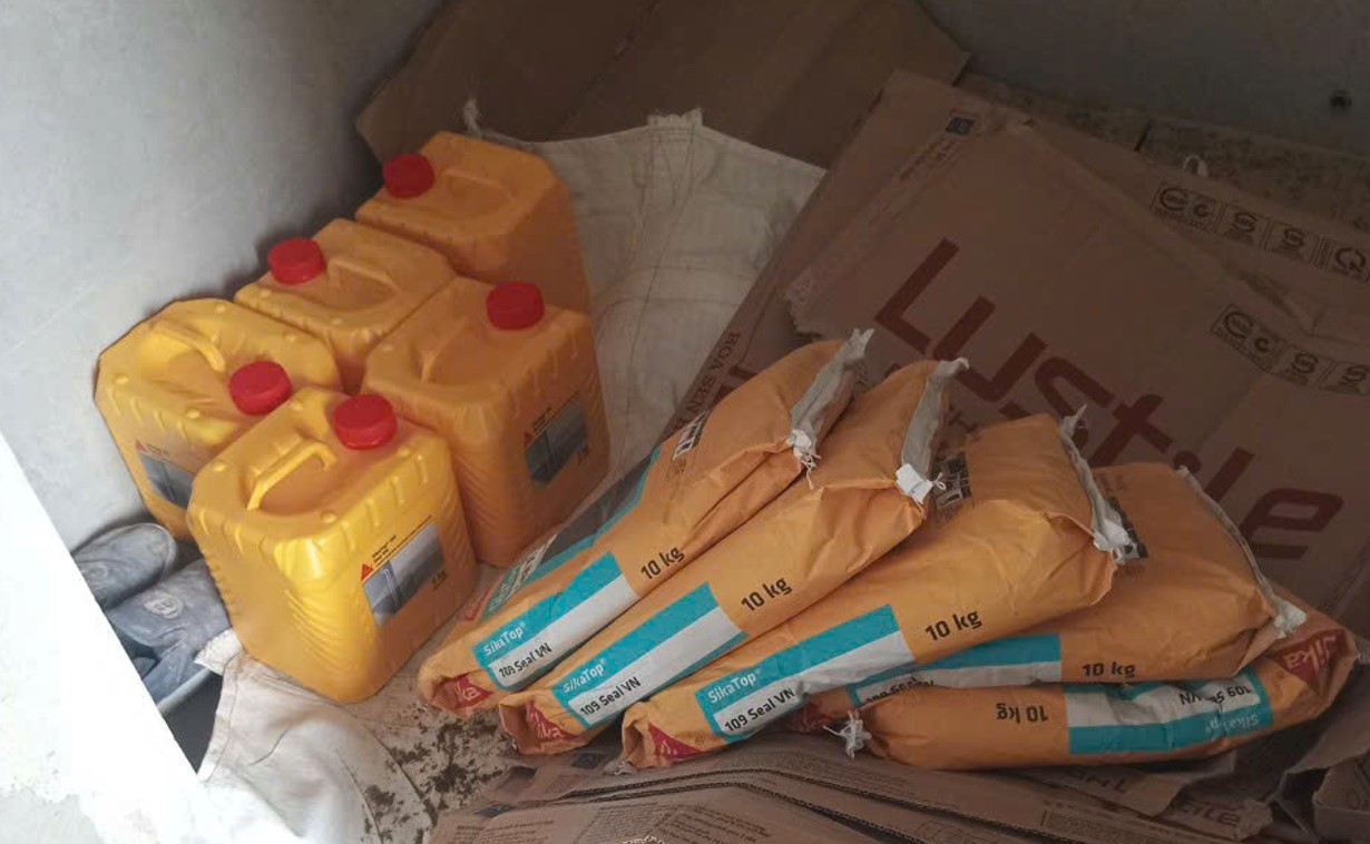 sử dụng SikaTop 109 Seal chống thấm ban công tại Đà Nẵng