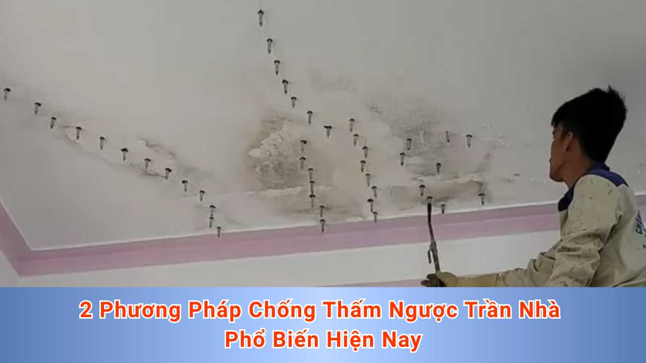 2 Phương Pháp Chống Thấm Ngược Trần Nhà Phổ Biến Hiện Nay