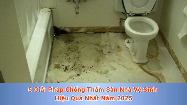 5 Giải Pháp Chống Thấm Sàn Nhà Vệ Sinh Hiệu Quả Nhất Năm 2025