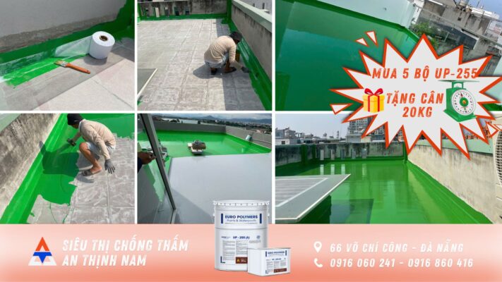 Mua 5 bộ Euro Polymers UP-255 tặng cân 20 kg