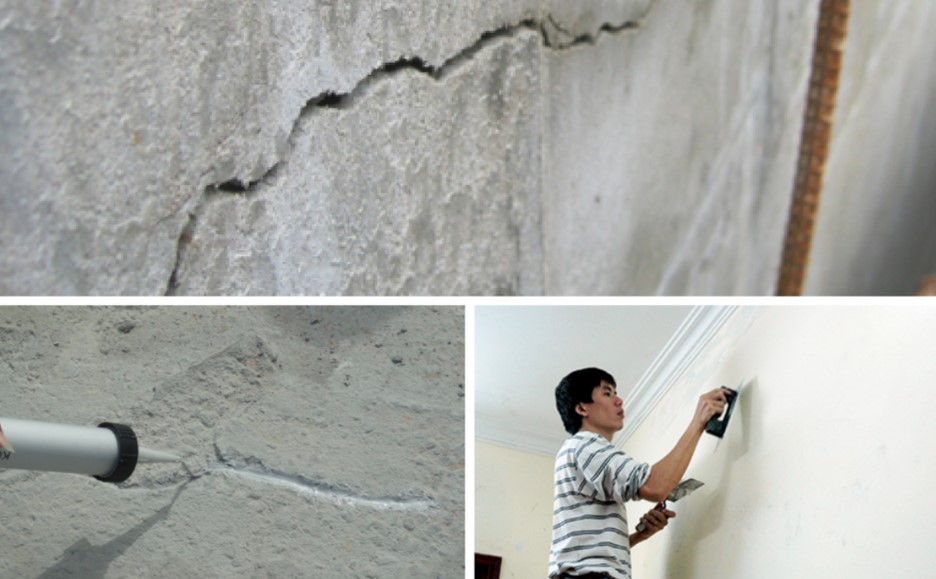 Thi công bơm keo epoxy xử lý nứt