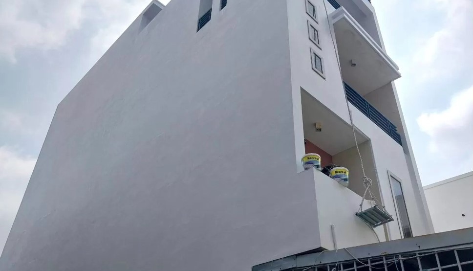 chống thấm tường ngoài trời hoàn thiện với sản phẩm neoroof