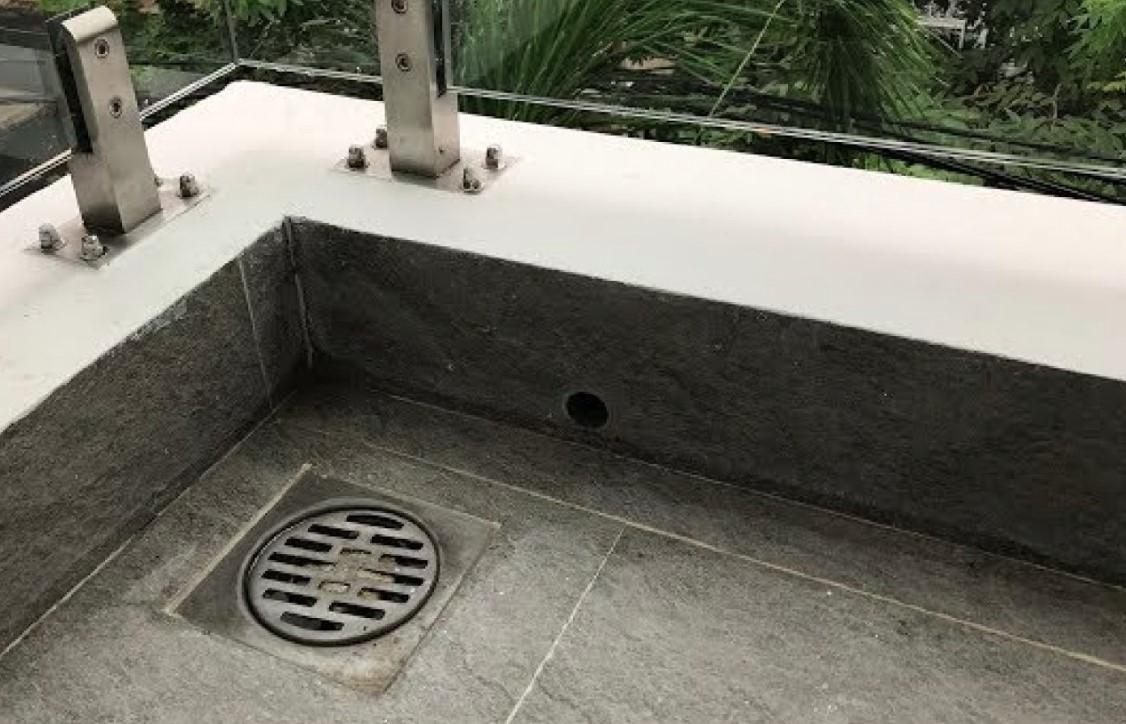 hệ thống thoát nước sân thượng