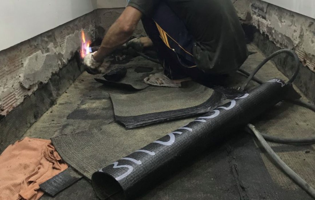 màng khò chống thấm sàn nhà vệ sinh