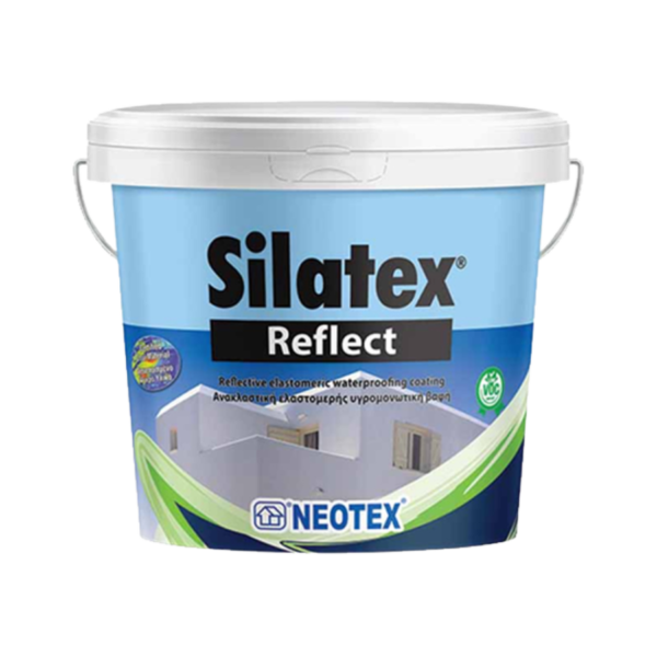 Silatex Reflect - Sơn phủ đàn hồi chống thấm tường ngoài và mái