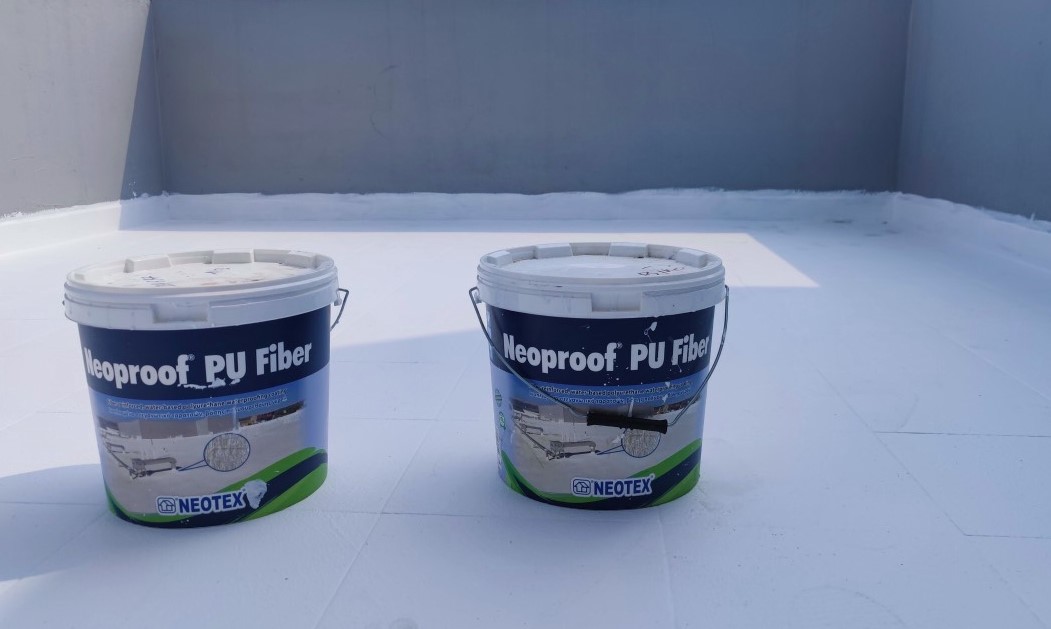 thi công quét Neoproof PU Fiber