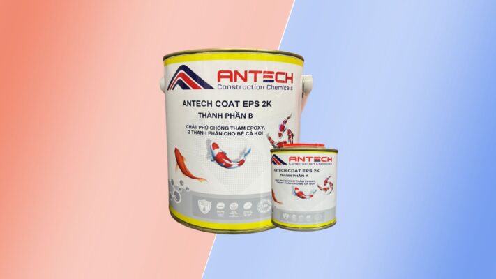 Antech Coat EPS 2K - Chống thấm bể cá koi