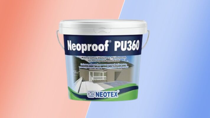 Neoproof PU360 - Chống thấm sân thượng, sàn mái, ban công, máng xối