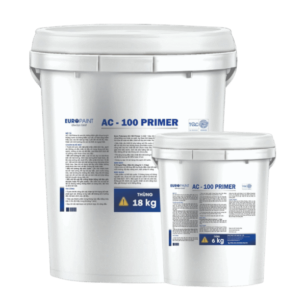 Euro Polymers AC-100 Primer - Vật liệu lót gốc Acrylic một thành phần
