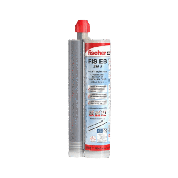 Fischer FIS EB 390 S - Keo Epoxy cấy thép chịu lực cao, dùng cho bê tông nứt & không nứt