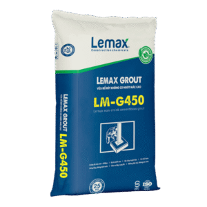 Lemax Grout LM-G450 - Vữa rót gốc xi măng không co ngót, cường độ cao